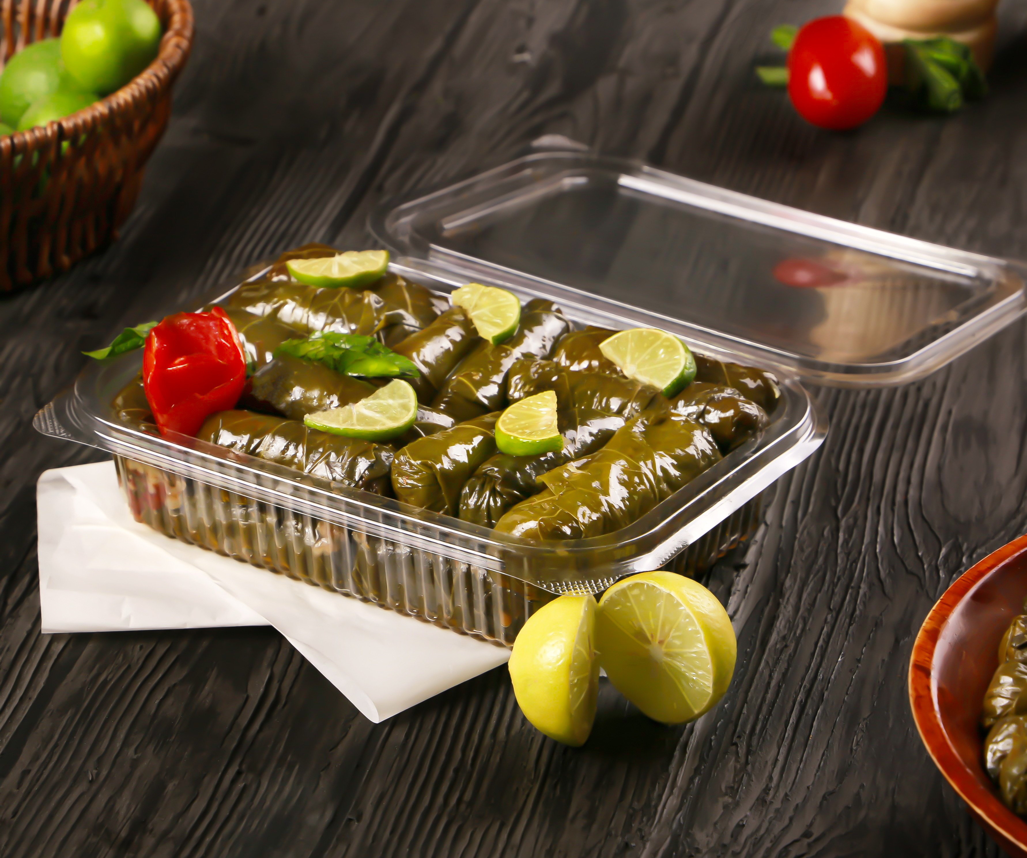 Hinged Lid Containers