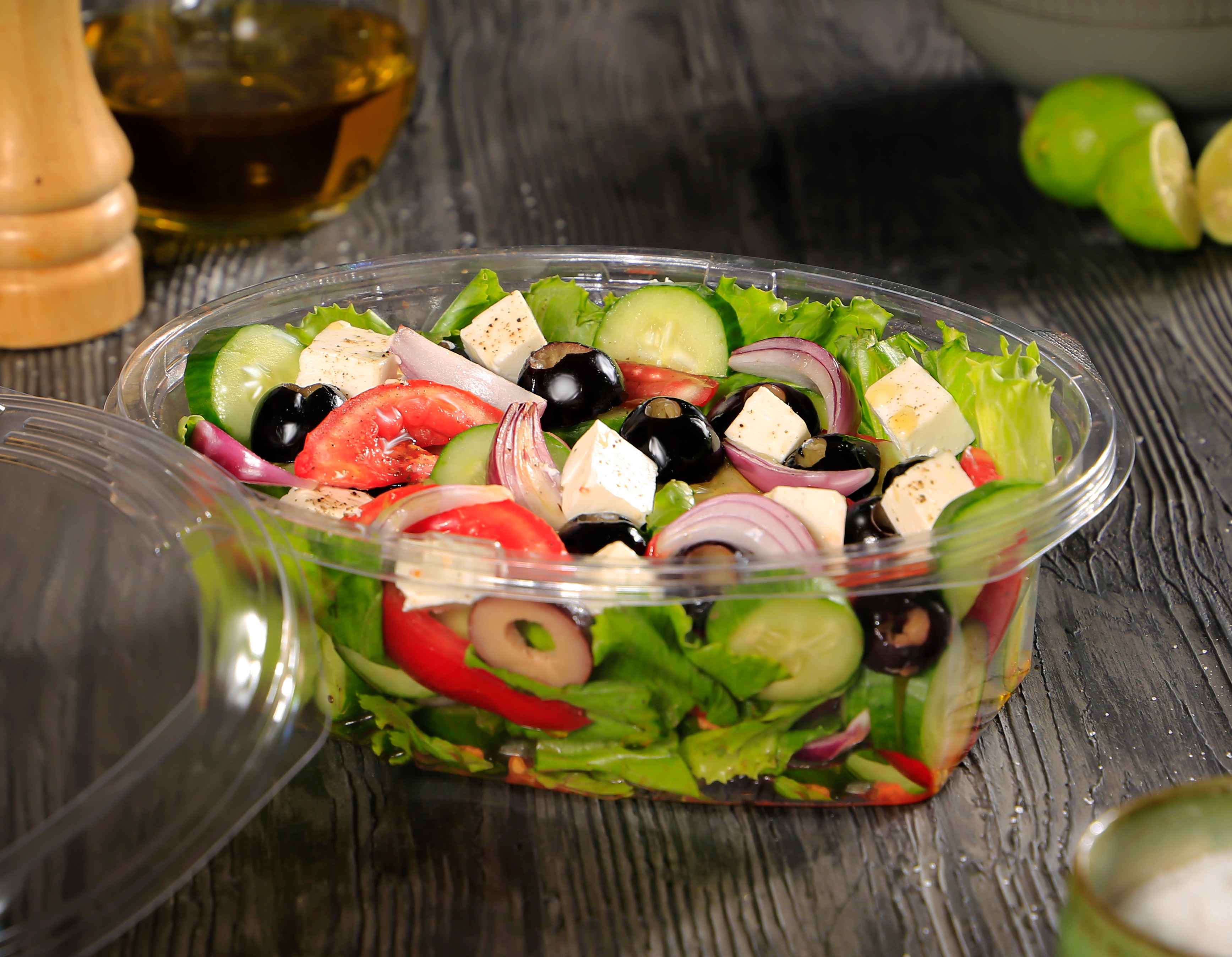Separate lid Containers