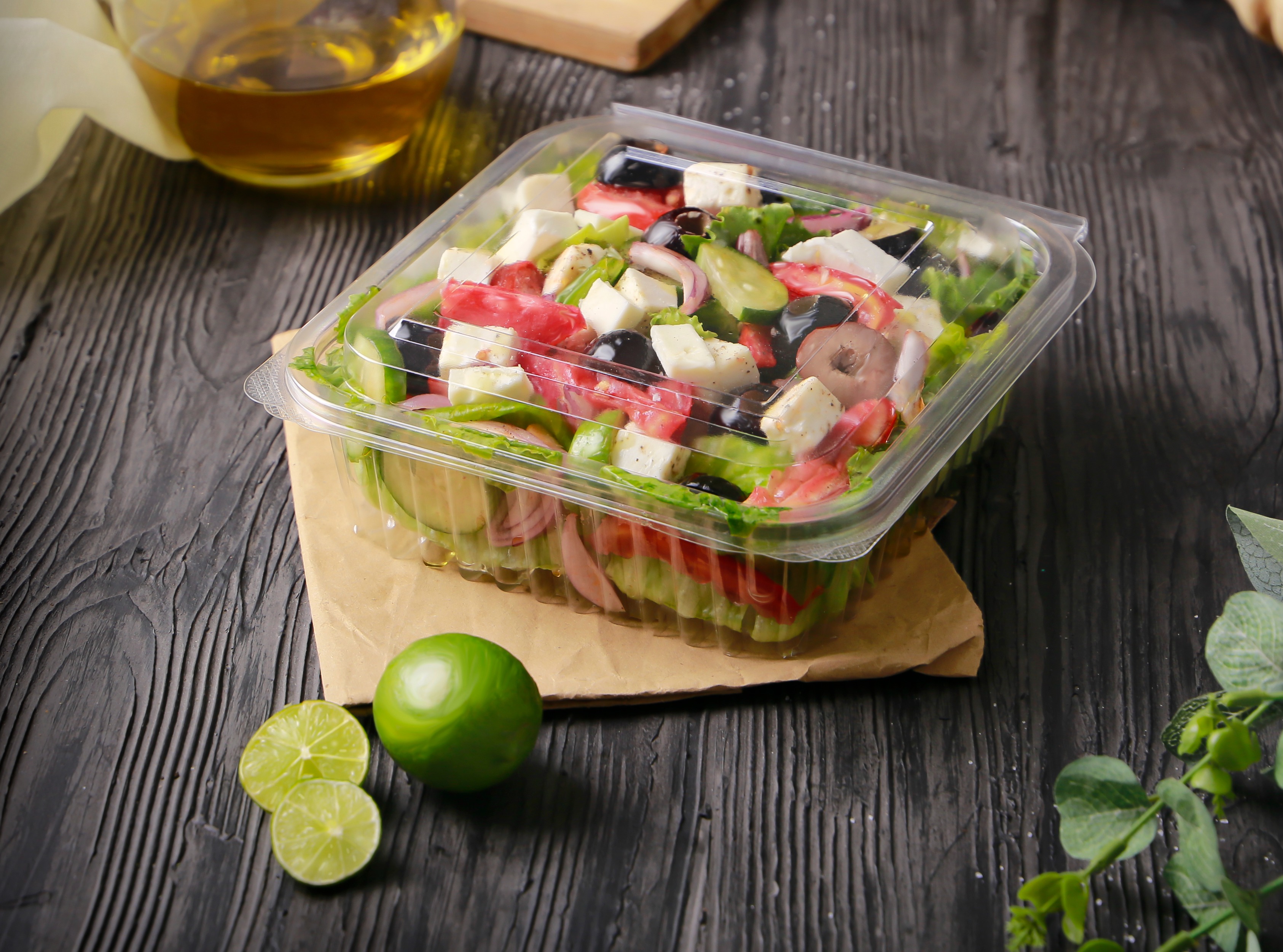 Hinged Lid Containers