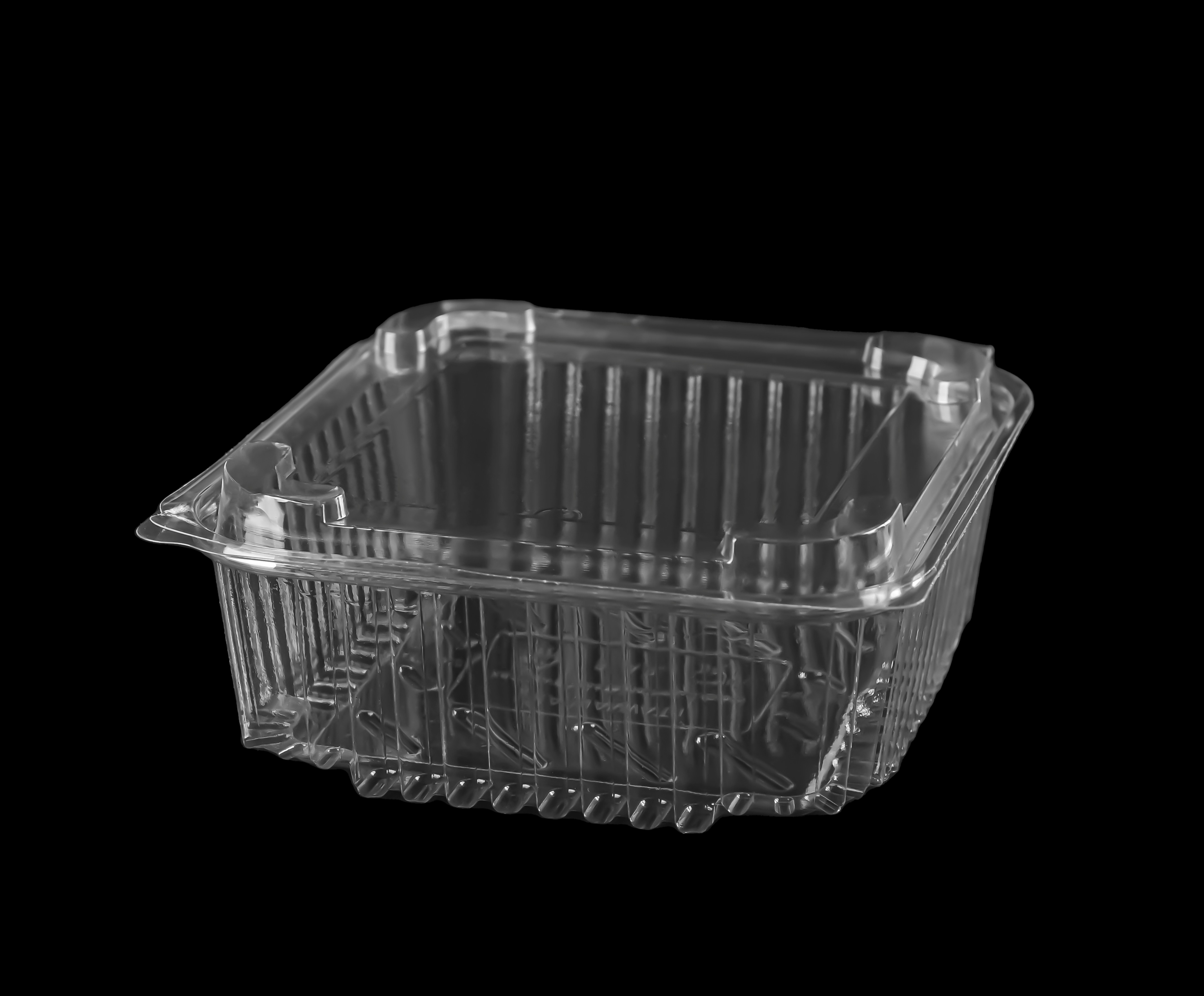 620 Hinged Lid Square Container 