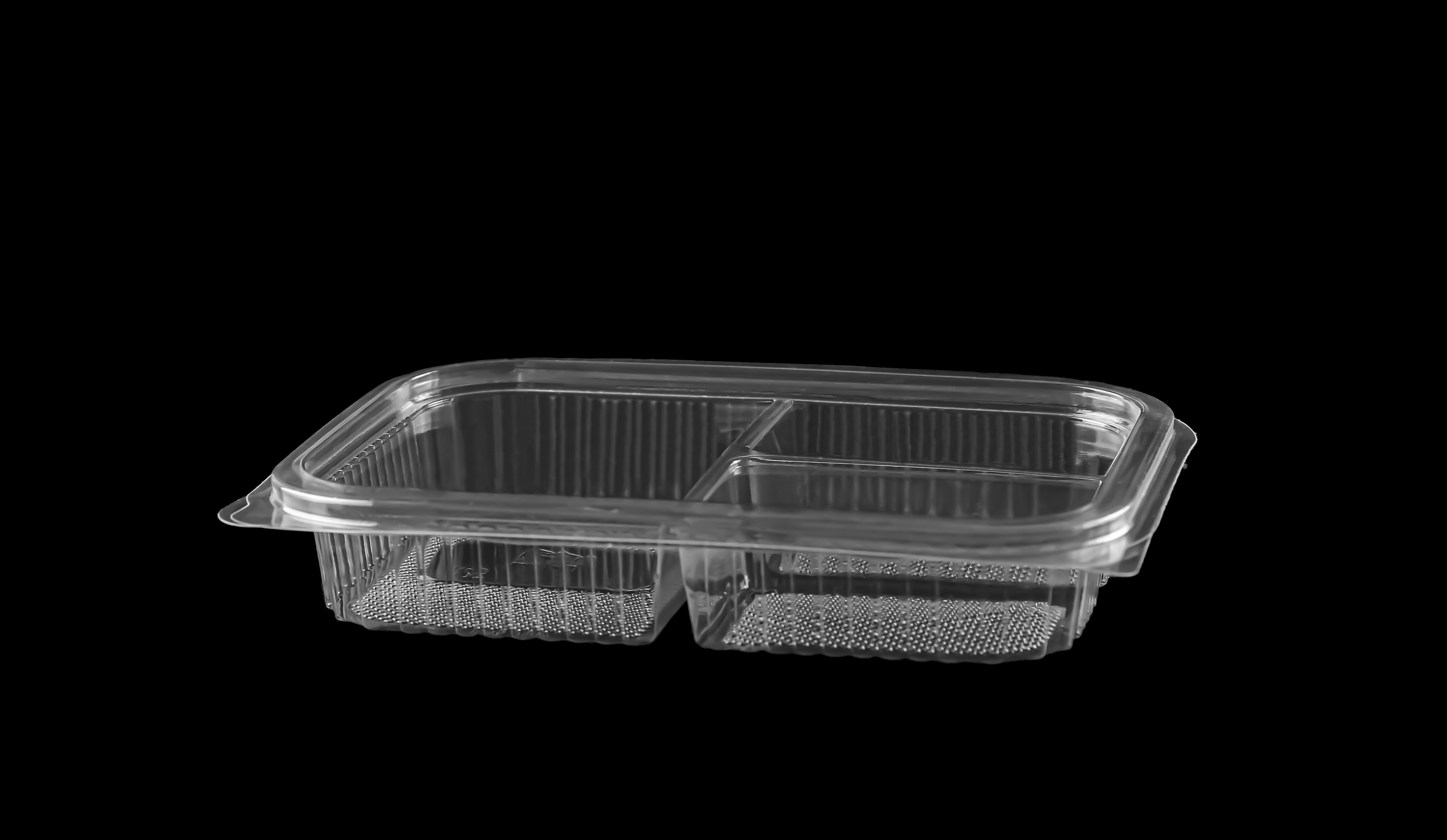 933 Compartment Hinged Lid Container 