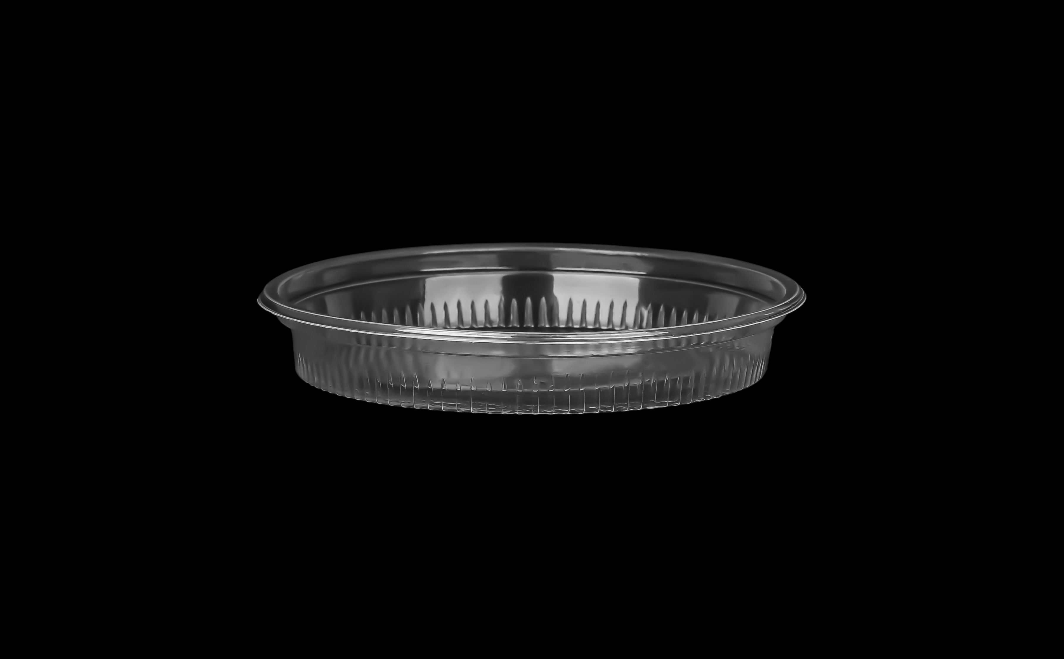 80 ml Striped Round Container 