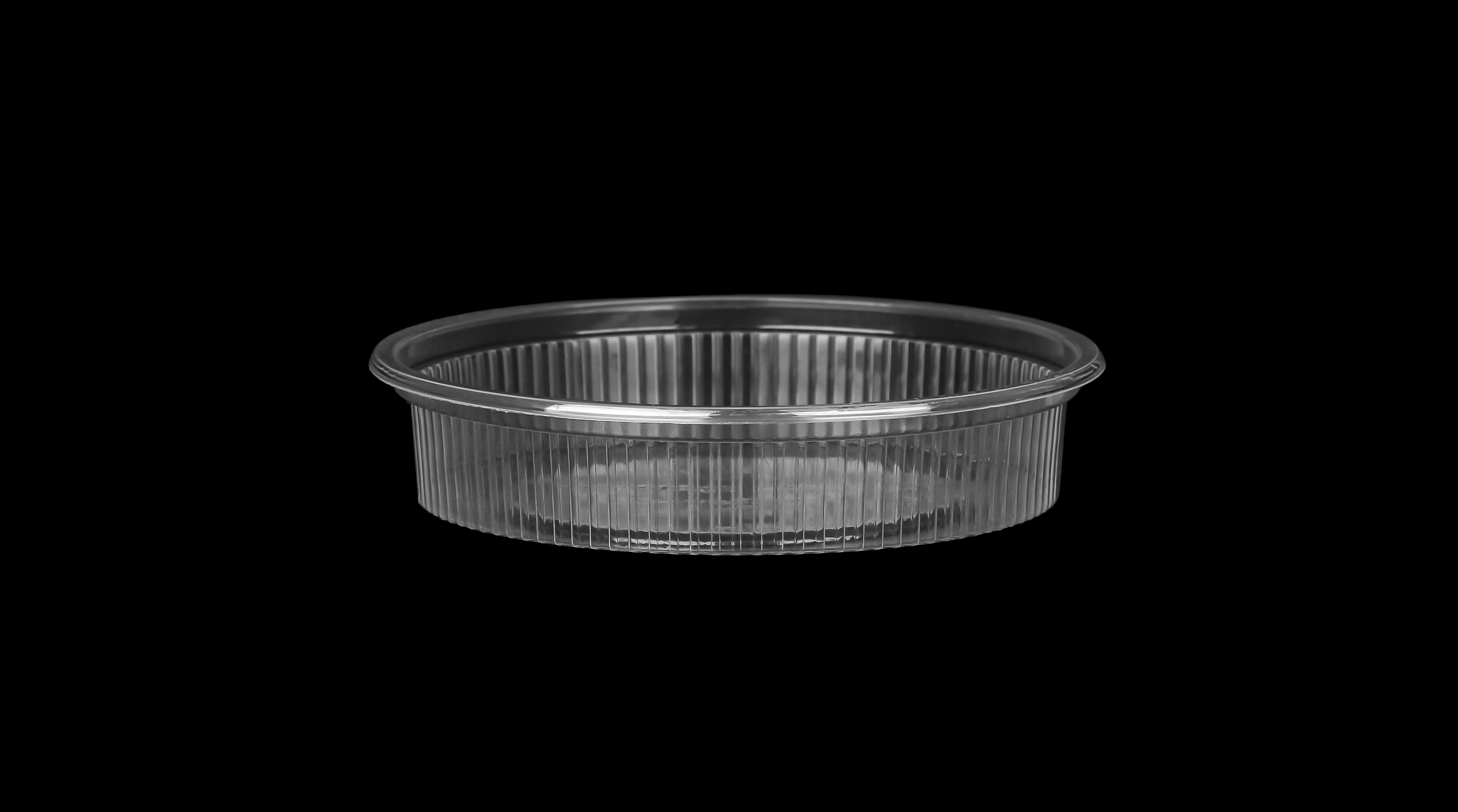 200 ml Striped Round Container 