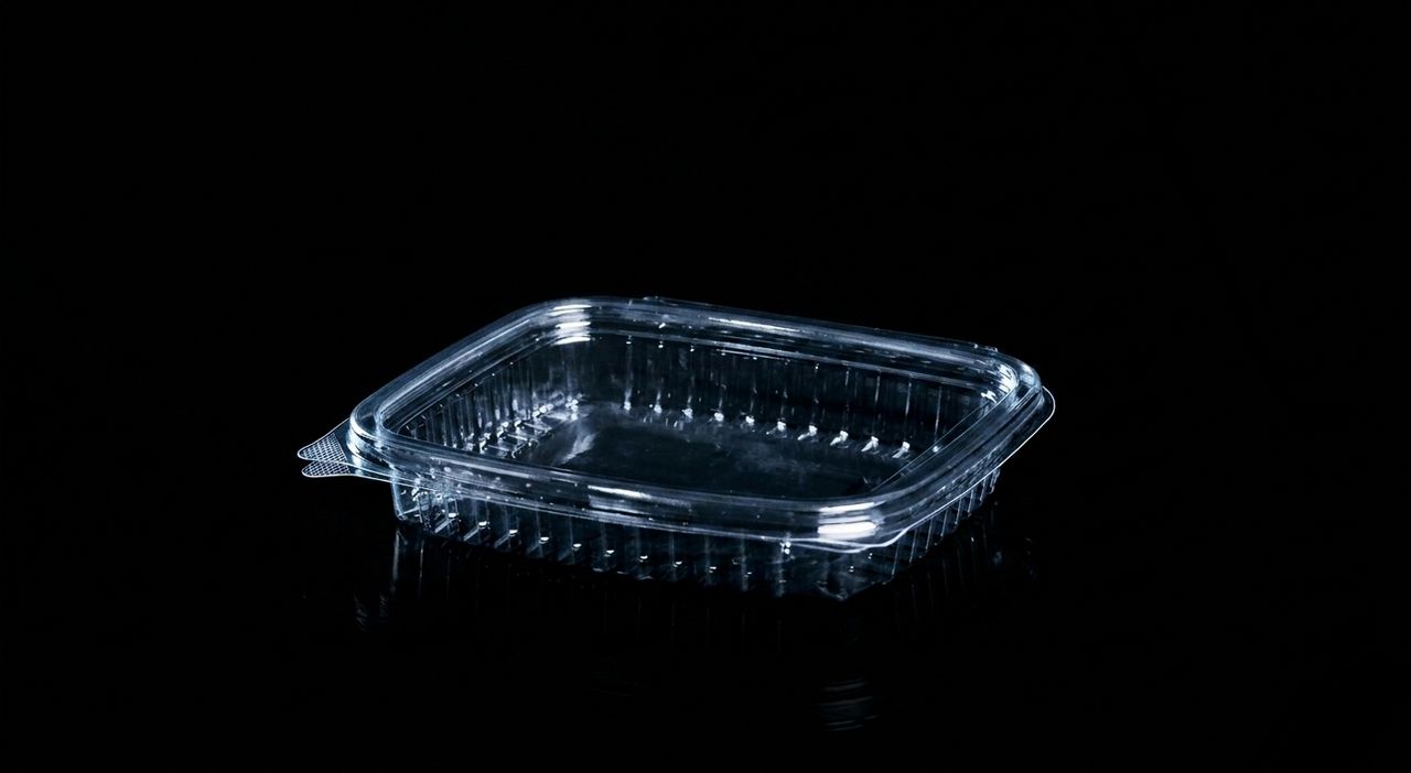  644 Hinged Lid Small Container (Flat) 