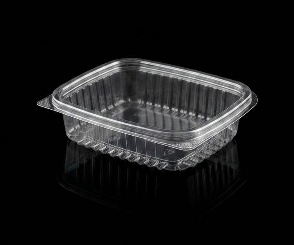 643 Hinged Lid Small Container (Flat)  