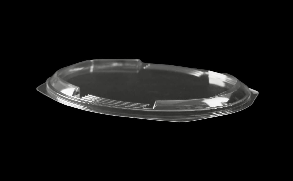 590-592 Lid for Oval Container (Flat) 