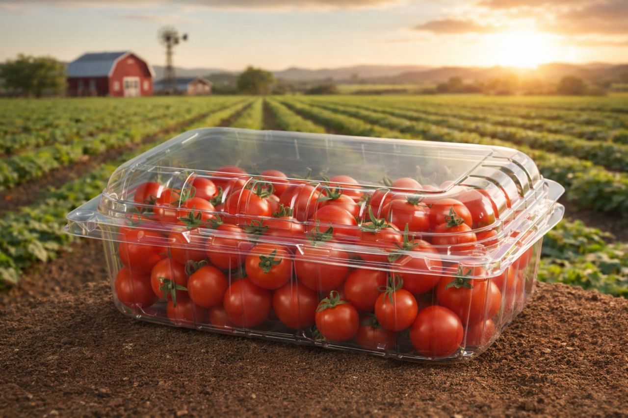 Fruit Rectangular Container 
