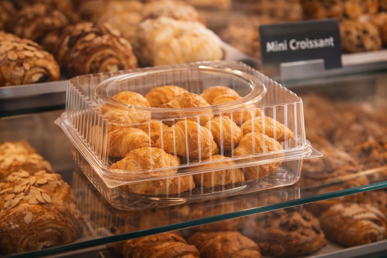Squared Plastic Containers 